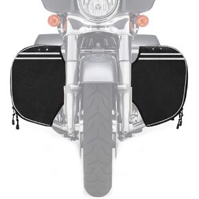 KEMIMOTO Soft Lowers Chaps, Motorcycle Leg Warmers Compatible with Touring Road King Road Glide Electra Glide and Trike Models 1980-2016 2017 2018 2019 2020 2021 2022 2023
