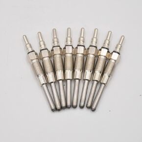 E2TZ12A342A Fast Start Diesel Glow Plug (Pack of 8) for Ford 1987-1994 IDI 6.9 7.3L F250 F350 F59 E250 E350 Replaces ZD-9