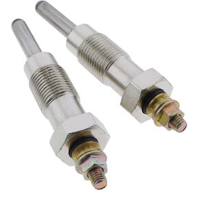 JEENDA 2PCS Glow Plugs SBA185366010 83920293 Compatible with Ford New Holland 1000 1500 1600 1700