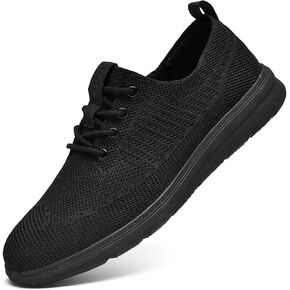 Men's Dress Oxfords Casual Walking Shoes Lightweight Mesh Business Work Sneakers Tennis Footwear in Kuwait