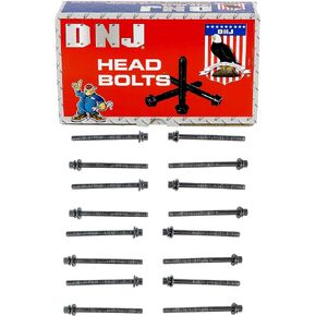 DNJ HBK174 Head Bolt Kit 2 for 2006-2015/Hyundai, Kia/Amanti, Azera, Borrego, Cadenza, Santa Fe, Sedona, Sonata, Sorento, Veracruz/3.3L, 3.5L, 3.8L/DOHC/V6/24V/VIN 7, VIN D, VIN E