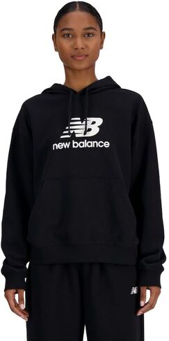 New Balance Women's Sport Essentials French Terry Logo Hoodie in Saudi Arabia