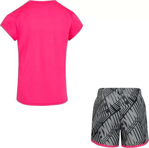 Nike Baby-Girls Graphic T-Shirt and Shorts 2-Piece SetTracksuit in Saudi Arabia