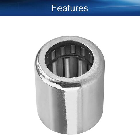Bettomshin 1Pcs RCB081214 Needle Roller Bearings, 1/2-inch Bore 3/4-inch OD 7/8-inch Width Bearing Steel P0 Stamped Outer Ring Needle Bearings TN Engineering Plastics Cage Bearings in Saudi Arabia