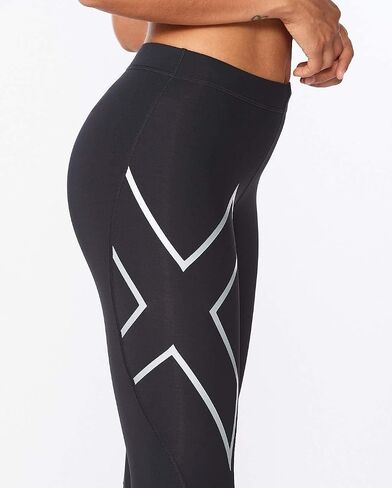2XU Core Compression 3/4 Tights Black/Silver MD 16 in Saudi Arabia