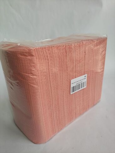 Dental Bibs (125 Pcs), Dental Bibs Disposable 13" x 18", 3 Ply Waterproof Tattoo Bibs Nail Paper Towels Tray Covers (Pink) in Saudi Arabia