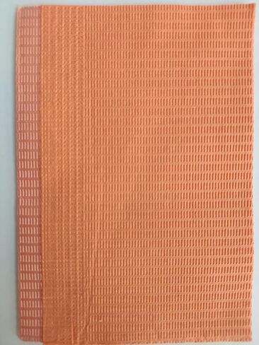 Dental Bibs (125 Pcs), Dental Bibs Disposable 13" x 18", 3 Ply Waterproof Tattoo Bibs Nail Paper Towels Tray Covers (Pink) in Saudi Arabia