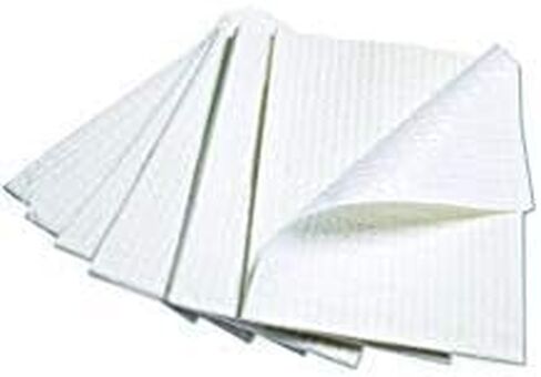 مريلة أسنان TIDI 917459 Choice، أرجواني (لافندر)، 3 طبقات، 13 بوصة عرض × 18 بوصة طول (عبوة من 500) ― مرايل أسنان يمكن التخلص منها ― منقوشة ― مناديل ثنائية الطبقات ― ظهر بولي للمساعدة في منع التسرب ― مناشف الأظافر ― المرايل الوشم in Kuwait