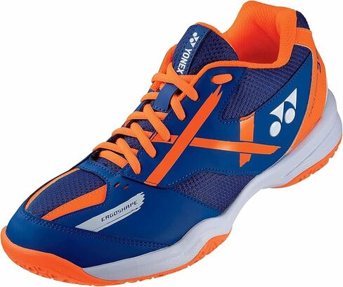 YONEX Power Cushion 39 حذاء تنس ريشة عريض أزرق/برتقالي (نظام_حجم_الأحذية_الأمريكي، للكبار، للرجال، رقمي، عريض، رقمي_10_نقطة_5) in Saudi Arabia