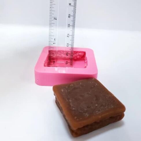 Brownie | Soap | Candle | Mold for Wax | Mold for Resin MS2021 (General Purpose) NC100 in Saudi Arabia