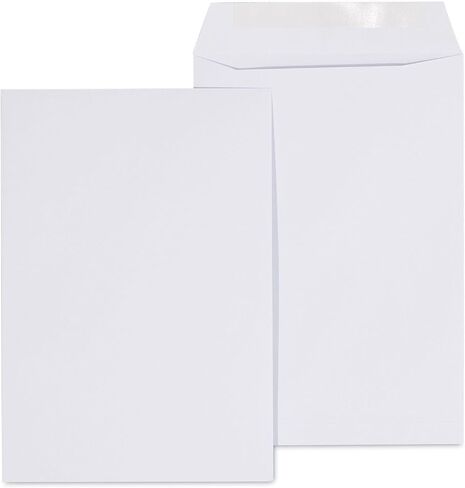 Universal 40104 Catalog Envelope, Center Seam, 6 1/2 x 9 1/2, White, 500/Box (UNV40104) in Saudi Arabia