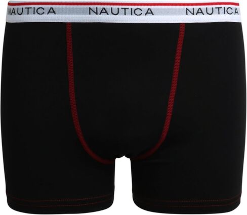 Nautica Boys Stretch Performance Boxer Briefs, 3/6 Pack - Breathable Underwear for Boys (6-18) in Kuwait