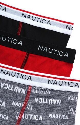 Nautica Boys Stretch Performance Boxer Briefs, 3/6 Pack - Breathable Underwear for Boys (6-18) in Kuwait