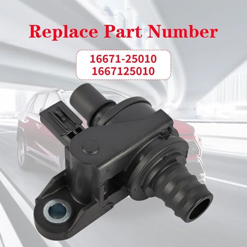 صمام التحكم في المياه المبردة من Magimaker 16671-25010 1667125010 متوافق مع Toyota Camry 2018-2023 وRAV4 2021-2023 اختر الموديلات in Kuwait
