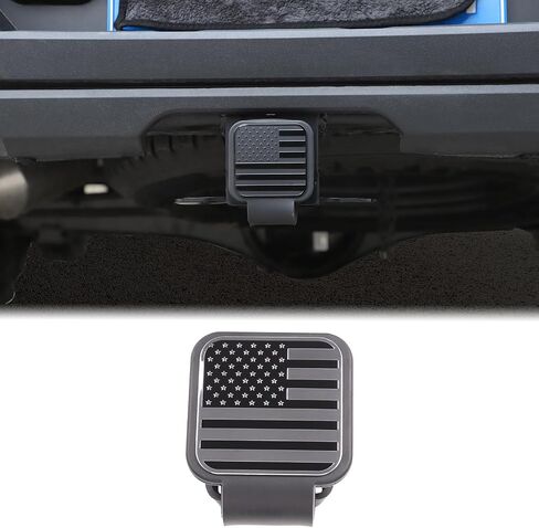 Aunginsy Trailer Hitch Cover Compatible with Toyota Tundra 2022 2023 2024 Pickup Trailer Hitch Cover Tube Plug Insert Rubber Tow Receiver Hitch Tube Cover Plug Cap Protection Exterior Accessories in Saudi Arabia