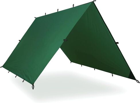 AquaQuest Safari Tarp – Lightweight Waterproof (5,000mm) Seam-Taped Ripstop Rain Fly for Backpacking, Thru-Hiking & Hammock Camping in Kuwait