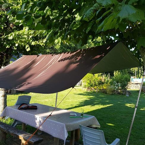 Orgrimmar مجموعة أعمدة قماش القنب القابلة للتعديل من 2 قضبان ألومنيوم متداخلة قابلة للحمل وخفيفة الوزن بديلة لأعمدة الخيمة للتخييم والمظلة وحقيبة الظهر والمشي لمسافات طويلة وأرجوحة المطر in Kuwait