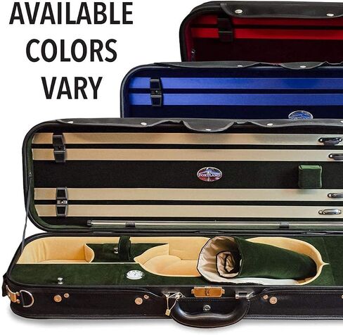 Louis Carpini G2 Violin Outfit 4/4 Full Size - Carrying Case and Accessories Included - Solid Maple Wood and Ebony Fittings By Kennedy Violins in Saudi Arabia