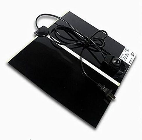 وسادة تدفئة للزواحف، 110 فولت بساط تسخين تحت الخزان للزواحف مع وحدة تحكم في درجة الحرارة من Rely2016 (14 وات 11 × 11 بوصة) in Kuwait