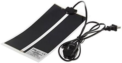 وسادة تدفئة للزواحف، 110 فولت بساط تسخين تحت الخزان للزواحف مع وحدة تحكم في درجة الحرارة من Rely2016 (14 وات 11 × 11 بوصة) in Kuwait