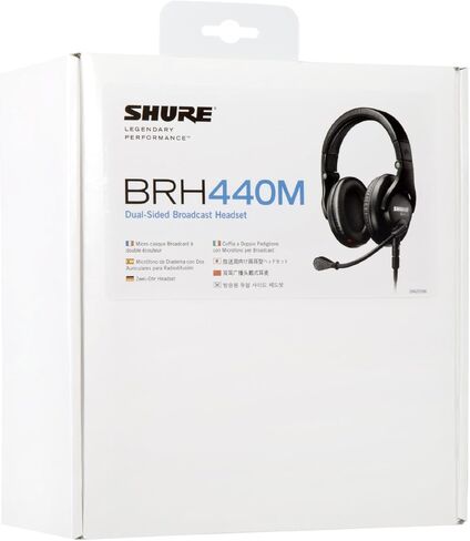 Shure BRH440M-LC Dual-Sided Broadcast Headset, Less Cable in Saudi Arabia