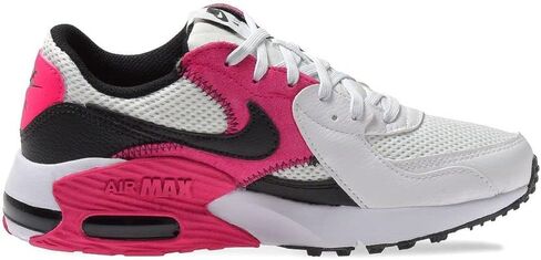 حذاء Nike Big Kid AIR MAX EXCEE باللون الأبيض/الأسود-Rush Pink Cross Trainer - CD5432 119 - مقاس 6 in Saudi Arabia