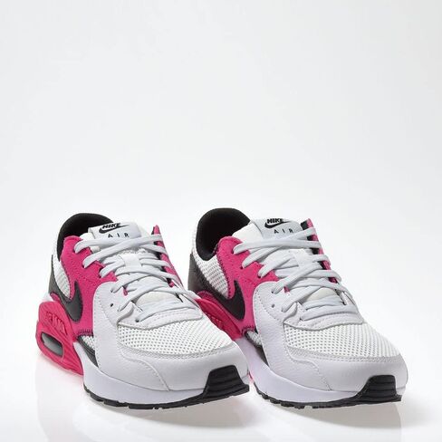 حذاء Nike Big Kid AIR MAX EXCEE باللون الأبيض/الأسود-Rush Pink Cross Trainer - CD5432 119 - مقاس 6 in Saudi Arabia