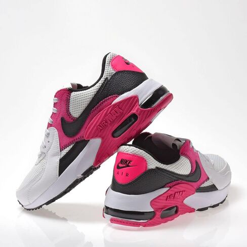 حذاء Nike Big Kid AIR MAX EXCEE باللون الأبيض/الأسود-Rush Pink Cross Trainer - CD5432 119 - مقاس 6 in Saudi Arabia