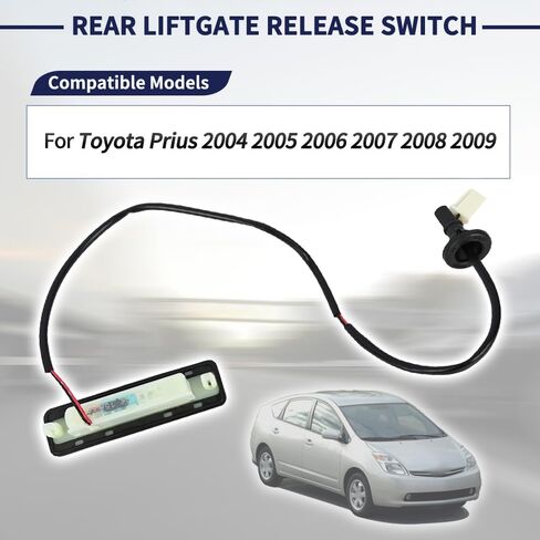 Magimaker Rear Trunk Tailgate Latch Release Handle Switch Button 8484047020 Compatible with Toyota Prius 2004 2005 2006 2007 2008 2009 Trunk Liftgate Switch Replace 84840-47020 in Saudi Arabia