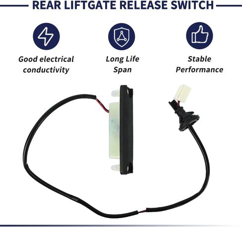 Magimaker Rear Trunk Tailgate Latch Release Handle Switch Button 8484047020 Compatible with Toyota Prius 2004 2005 2006 2007 2008 2009 Trunk Liftgate Switch Replace 84840-47020 in Saudi Arabia