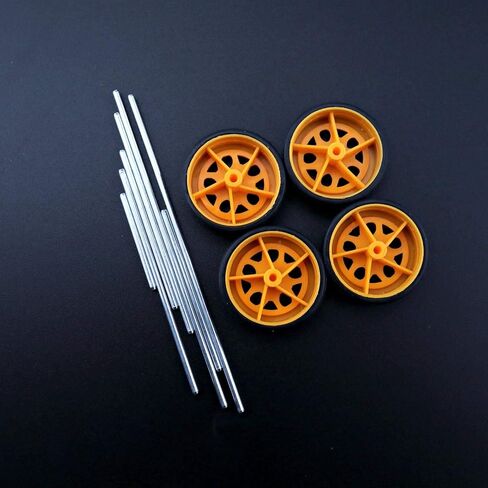 خلق فكرة 78 قطعة لعبة سيارة والعتاد المحور حزام البلاستيك حزمة نموذج الملحقات مجموعة DIY RC طائرة روبوت مشروع متنوعة in Kuwait