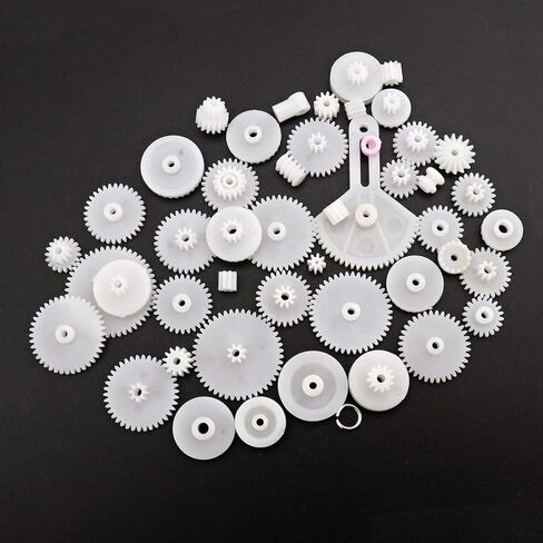 خلق فكرة 78 قطعة لعبة سيارة والعتاد المحور حزام البلاستيك حزمة نموذج الملحقات مجموعة DIY RC طائرة روبوت مشروع متنوعة in Kuwait