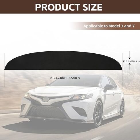 غطاء لوحة أجهزة القياس NTNEV Tesla Model 3/Model Y، بساط لوحة أجهزة القياس من الجلد السويدي، غطاء لوحة أجهزة القياس، متوافق مع Tesla Model Y/3 2017-2021 2022 2023 ملحقات السيارات الداخلية المزخرفة للوحة القيادة in Kuwait
