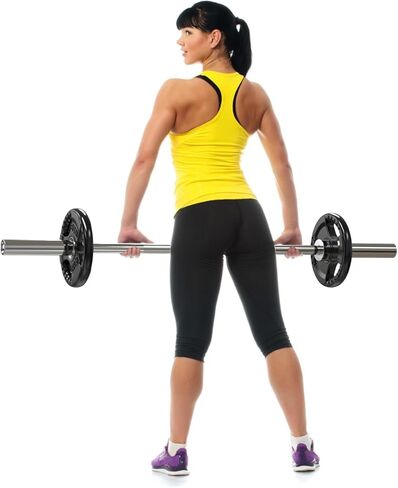 Olympic Rubber Grip Plates for Barbell, 2-Inch Weight Plates for Weight lifting and Strength Weights Training in Home & Gym(10LB-Pair) in Kuwait