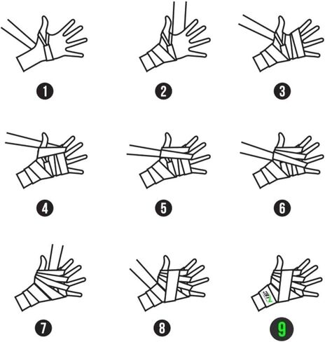 لفافات ملاكمة Zeinlenx لليد 5 أمتار 200 بوصة لفافات يد للملاكمة لصالة التدريب على الملاكمة التايلاندية MMA كيك بوكسينغ in Kuwait