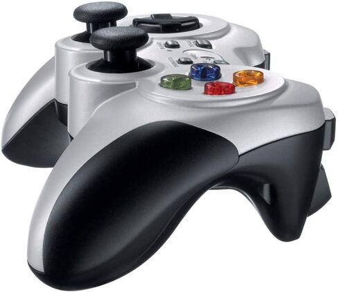 Logitech G F710 Wireless Gamepad, 2.4 GHz Wireless with USB Nano-Receiver, Controller Dual Vibration Feedback, 4 Switch D-Pad, PC - Grey/Black in Saudi Arabia