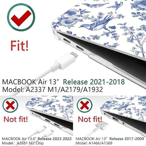 Case Compatible with MacBook Air 13 Inch 2022 2021 2020 2019 2018 Release Model A2337 M1 M2 A2681, Art Protector Cover for Air13 Retina Display with Touch ID-Coffee On Books in Saudi Arabia