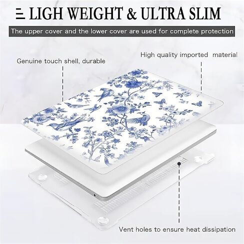 Case Compatible with MacBook Air 13 Inch 2022 2021 2020 2019 2018 Release Model A2337 M1 M2 A2681, Art Protector Cover for Air13 Retina Display with Touch ID-Coffee On Books in Saudi Arabia