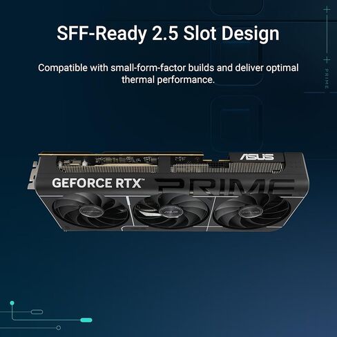ASUS TUF Gaming GeForce RTX 5070 12GB GDDR7 Graphics Card (NVIDIA Blackwell Architecture and DLSS 4, 2.5 Slot Design, SSF, PCIe 5.0, 3X DisplayPort 2.1b, 2X HDMI 2.1b, TUF-RTX5070-12G-GAMING) in Saudi Arabia