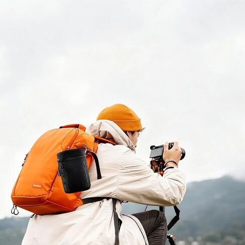 حقيبة عدسة كاميرا احترافية، كاميرا DSLR مبطنة مقاومة للماء وحقيبة عدسة بدون مرآة مع حلقة حزام (M) in Kuwait