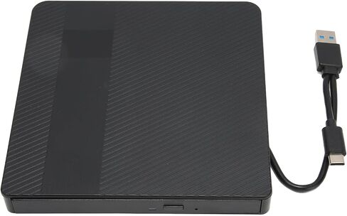 محرك أقراص DVD خارجي USB 3.0 Type C مشغل DVD محمول عالمي نحيف CD ROM ناسخ الكاتب لأجهزة الكمبيوتر المحمول المكتبية in Kuwait