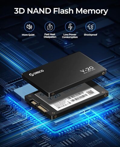 ORICO 1TB 2.5 Inch SATA SSD and 2.5 to 3.5 SATA Adapter Bracket Bundle in Saudi Arabia