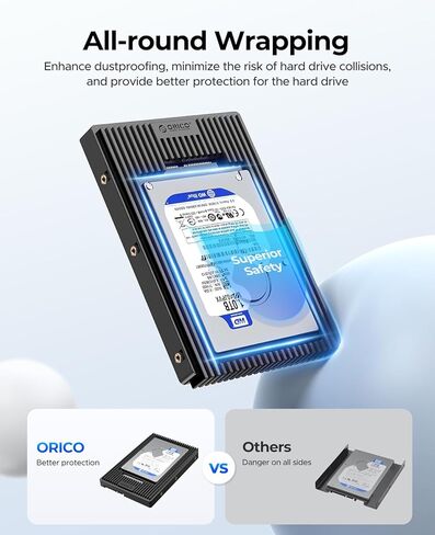 ORICO 1TB 2.5 Inch SATA SSD and 2.5 to 3.5 SATA Adapter Bracket Bundle in Saudi Arabia
