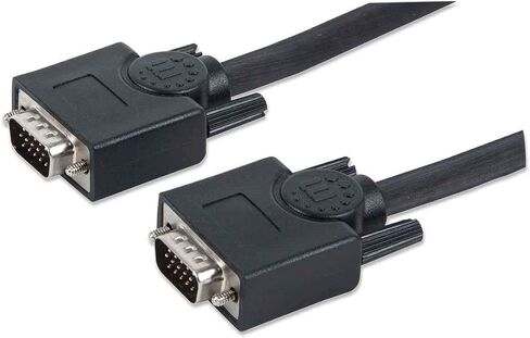 Manhattan SVGA Monitor Cable - Black (372978) in Saudi Arabia