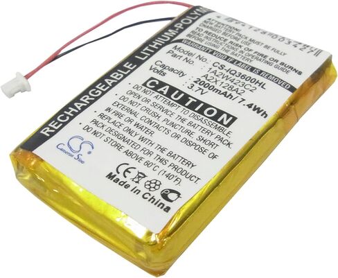 Replacement Battery for Garmin iQue 3200 iQue 3600 iQue 3600a Part NO 1A2W423C2 A2X128A2 in Saudi Arabia