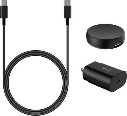 Galaxy Watch Charger,USB-C Cable, 25W Super Fast Charger Compatible with Galaxy Watch 8/7/6/6 Classic/5 Pro/5/4/4 Classic and Galaxy S25 S24 S23 Note/Z Fold/iPhone 16/15 in Saudi Arabia