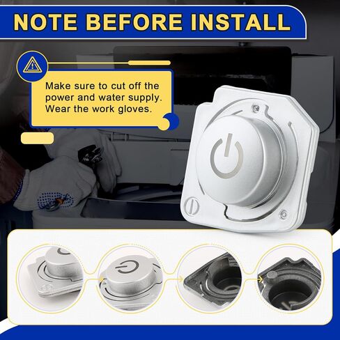 Washing Machine Power Drive Button Start Button Replacement for LG WD-N10240D/T12360D/A12355DS Washing Machine Power Drive Button Repair Part (Power Button) in Saudi Arabia