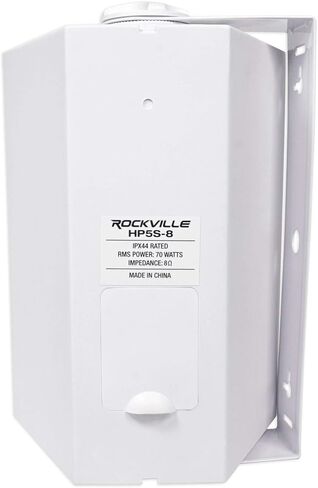 Rockville (4) HP5S-8 5.25 بوصة مكبرات صوت مسرح منزلي خارجية/داخلية مع حامل دوار in Kuwait