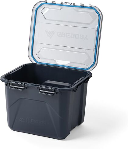 Gregory Alpaca 50L Waterproof Gear Organization/Camping Gear Box with Transparent Removeable Lid, Mirage Tan in Saudi Arabia