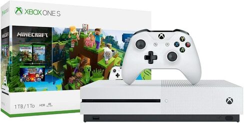 Xbox One S 1TB Console ? Minecraft Bundle (Discontinued), White in Saudi Arabia